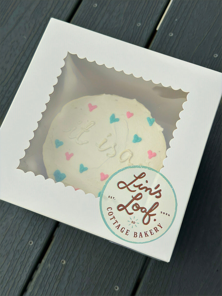 Gender Reveal Cake